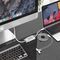 Orico PTAV USB-C - VGA adapter and 3.5 mm Full HD mini jack 0.15 m - silver