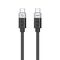 Orico CC240 USB-C to USB-C Cable 240W USB4 40Gb/s 8K 60Hz 0.5m - Black