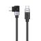 Orico CW240 USB-C to USB-C PD 240W 20Gb/s 0.5m Angled Cable - Black