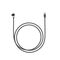 Orico CW240 USB-C to USB-C PD 240W 20Gb/s 0.5m Angled Cable - Black