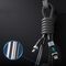 Orico LDA2L USB-A to Lightning Cable 12W with LED Display 0.5m - Black and Silver