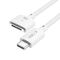 Tech-Protect MMC01 Ultraboost USB-C / USB-C MagSafe 3 140W 200cm Cable for MacBook - White
