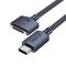 Tech-Protect MMC01 Ultraboost USB-C / USB-C MagSafe 3 140W 200cm Cable for MacBook - Navy Blue