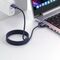 Tech-Protect MMC01 Ultraboost USB-C / USB-C MagSafe 3 140W 200cm Cable for MacBook - Navy Blue