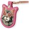 Etui Nimmy Glasses Cool and Cute Cat na lokalizator - różowe