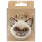 Nimmy New Big Eyed Pet 2.0 Cat Tracker Case - Brown