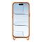 iPhone 17 Case with Adjustable Crossbody Lanyard and MagSafe Compatible Camera Frame as a Stand - Orange