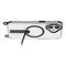 iPhone 17 case with stand, short strap (30 cm) and long strap (120 cm), compatible with MagSafe - black