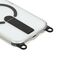 iPhone 17 case with stand, short strap (30 cm) and long strap (120 cm), compatible with MagSafe - black