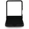 Etui Guess Magnetic Ring Stand Grained Classic Logo MagSafe na Samsung Galaxy Z Flip 8 - beżowe