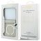 Etui Guess Magnetic Ring Stand Grained Classic Logo MagSafe na Samsung Galaxy Z Flip 8 - beżowe