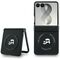 Etui Karl Lagerfeld Karl&Choupette Pins MagSafe na Samsung Galaxy Z Flip 8 - czarne