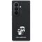 Etui Karl Lagerfeld Saffiano Karl&Choupette Pin na Samsung Galaxy Z Fold 8 Ultra - czarne