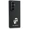 Etui Karl Lagerfeld Saffiano Karl&Choupette Pin na Samsung Galaxy Z Fold 8 Ultra - czarne