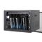 Manhattan Laptop Charging Cabinet Desktop (or trolley) via USB-C 65W 16" 12-bay, Suitable for USB-C laptops (to 16"), iPads, MacBooks, Chromebooks, other USB-C devices, Bays 395x32.5x290mm, USB-C charging cables included,Cart, UK & EU