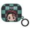 Demon Slayer 3D Foam Airpods Case Bag Clip Tanjiro Display (12)