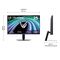 LG 25G523B-B computer monitor 62 cm (24.4") 1920 x 1080 pixels Full HD LCD Black