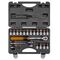 Neo Tools 1/4" bi-directional torque wrench, 5-25NM, set of 21 pcs.