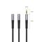 Orico AX2 audio adapter mini jack 3.5 mm headphone and microphone splitter 1 m - black