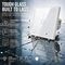 Qoltec 52715 Smart Touch 1-Gang Light Switch | Wi-Fi | Timer | Tuya | Smart Life | Tempered Glass | White