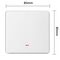 Qoltec 52719 Smart 1-Gang Light Switch | Wi-Fi | Timer | Tuya | Smart life | White