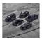 RIDE COOL - Black Edition - Pack of 5 Miniature Cars - 1:64