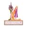 DISNEY PRINCESS - Rapunzel - Mini Castle Plaque