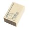 MY NEIGHBOR TOTORO - Blue & white Totoro - Wooden stamps 2.x3x4.5cm
