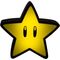 SUPER MARIO - Super Star - Light with sound