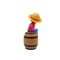 ONE PIECE - Luffy on a Barrel - LED Light-Up Alarm Clock -11inch