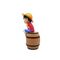 ONE PIECE - Luffy on a Barrel - LED Light-Up Alarm Clock -11inch