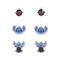 STITCH - Scary Stitch - 3 Pairs of Studs Earrings