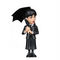WEDNESDAY - Wednesday Addams with umbrella - Figure Minix 12cm