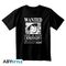 ONE PIECE - T-Shirt Wanted Luffy Unisex Black (XL)