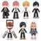 CHAINSAW MAN - Flexi Figs Demon Hunter Squad - Blind Box (6pcs)