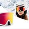 Qunature White Ski Goggles for Adults - White - OUTLET