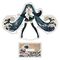 Hatsune Miku x Katsushika Hokusai iXima Die-Cut Acrylic Stand Assortment 10 cm