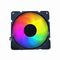Gembird CPU-HURACAN-ARGB-X140 CPU cooling fan, 12 cm, 100 W, multicolor LED, 4 pin | Techbox