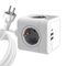 MicroConnect - 4 Way Schuko, 2 USB A Ports, 1 USB-C Port, Power Cube - With 1,5m Cable / Electronics
