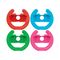 ONIVERSE - Pack of 4 Racing wheel controller holders - Blue/Red/Green/Pink / Nintendo Switch | Techbox