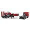 Bruder - MAN TGA truck with low loader trailer & Manitou telehandler (02774) / Toys