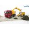 Bruder - MAN TGA construction truck and Liebherr Excavator (BR2751) / Toys