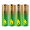 GP - Ultra Alkaline AA Batteries, 15AU/LR6, 1.5V, 4-Pack / Electronics - Αταξινόμητα -  - Techbox