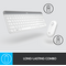 LOGITECH Slim Wireless Keyboard and Mouse Combo MK470 - OFFWHITE - NORDIC / Computers | Techbox