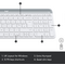 LOGITECH Slim Wireless Keyboard and Mouse Combo MK470 - OFFWHITE - NORDIC / Computers | Techbox